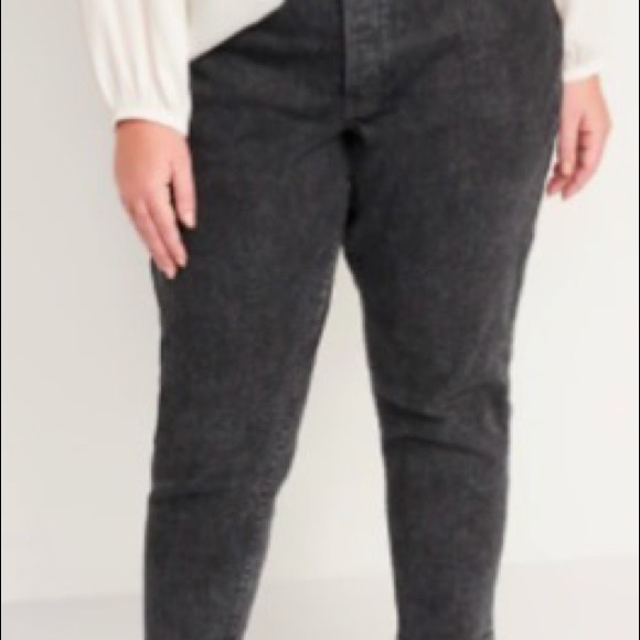 Higher High-Waisted Button-Fly O.G. Straight Black-Wash Jeans for Women 16 new - Picture 8 of 9